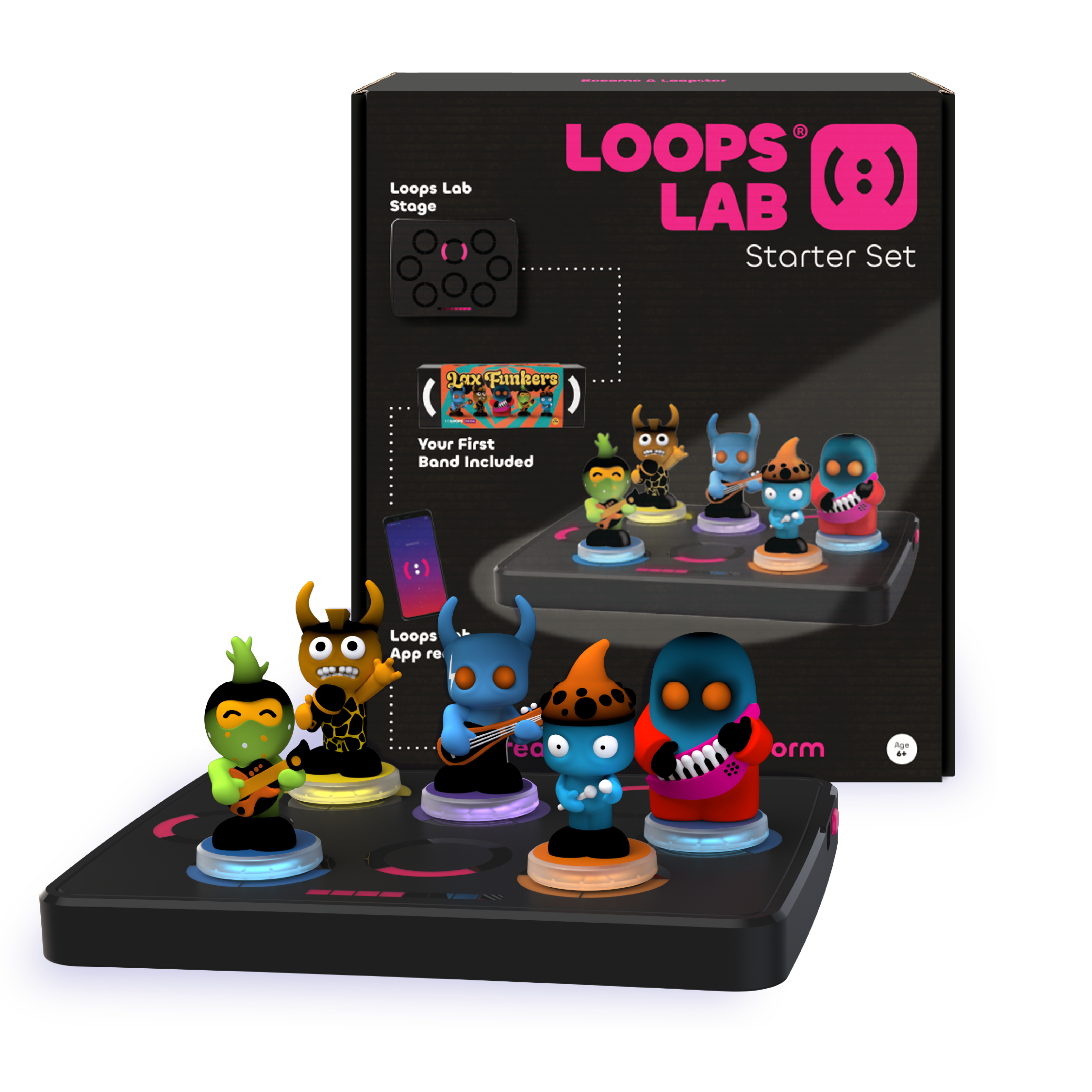 Loops® Stage With One Band Included (The Lax Funkers)