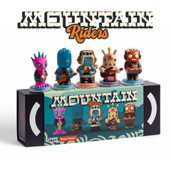 Mountain Riders: 5 Figurines Blues Fusion Band