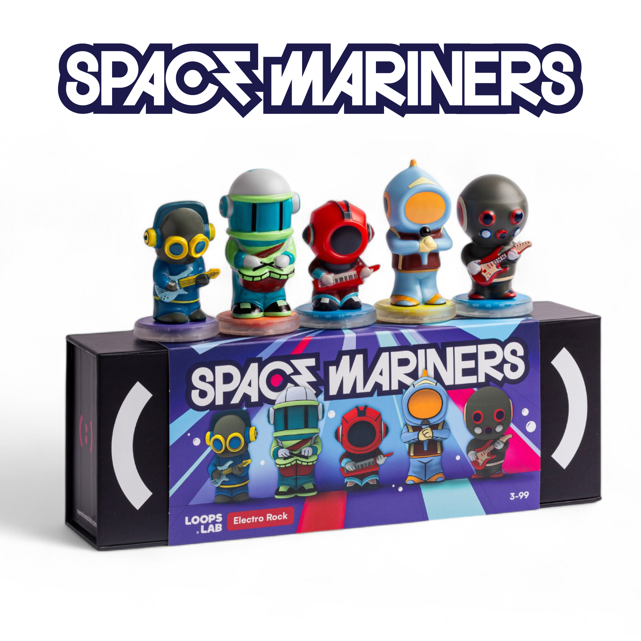 Curly Lines: 5 Figurines NeoFunk Band – Loops Curly Lines: 5 Figurines NeoFunk Band – Loops