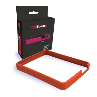 The Loops Lab protective silicone Stage Bumper in orange.