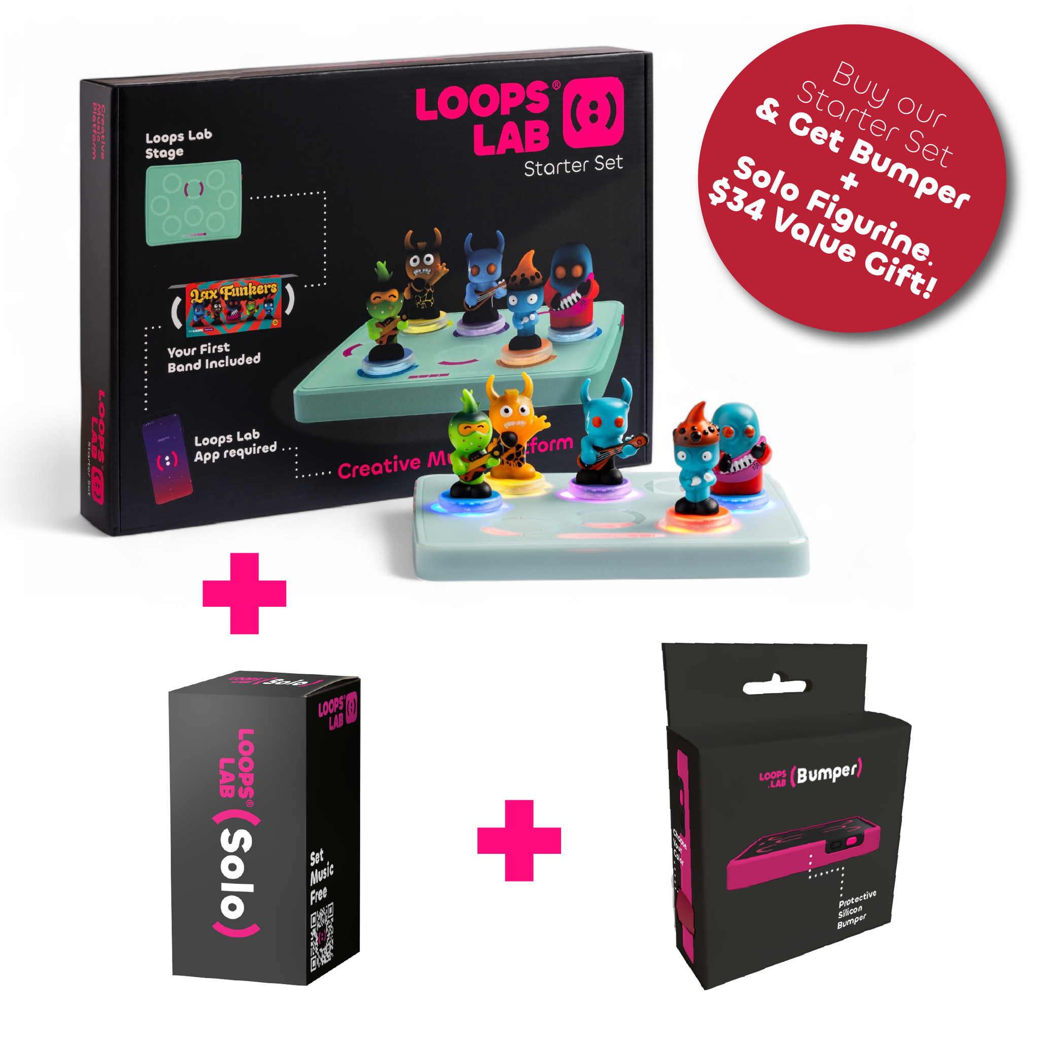 Loops Lab - Music Creator for Kids & STEM Musical Toy