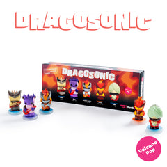 Dragosonic: 5 Figurines Volcano Pop Band
