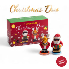 Christmas Duo: 2 Figurines Blending Your Favorite Holiday Music